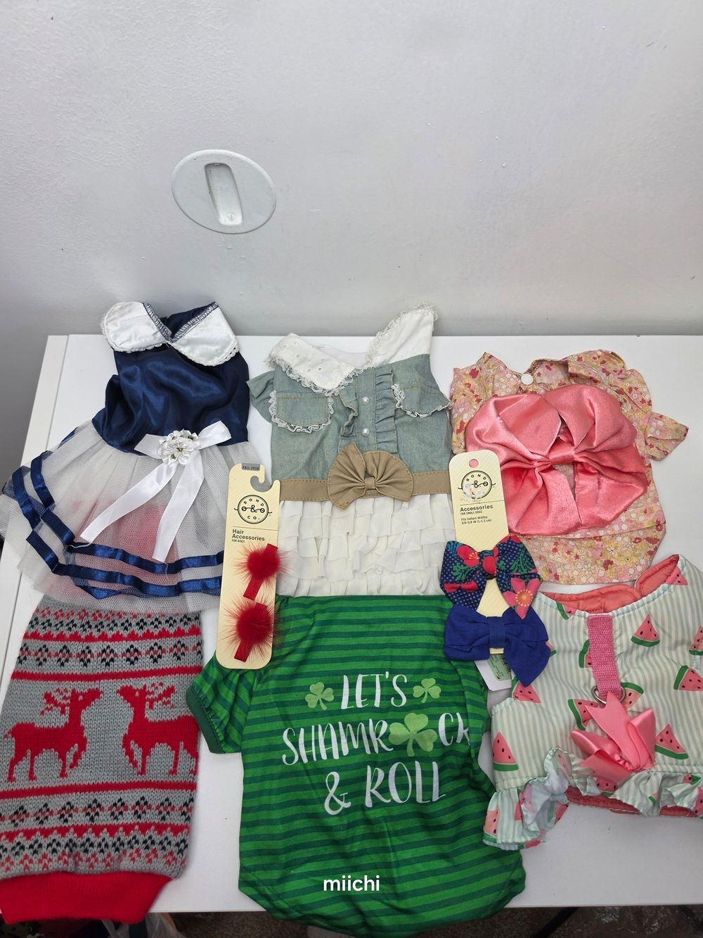 Assorted Pet Outfits & Accessories - Multi Color Set
